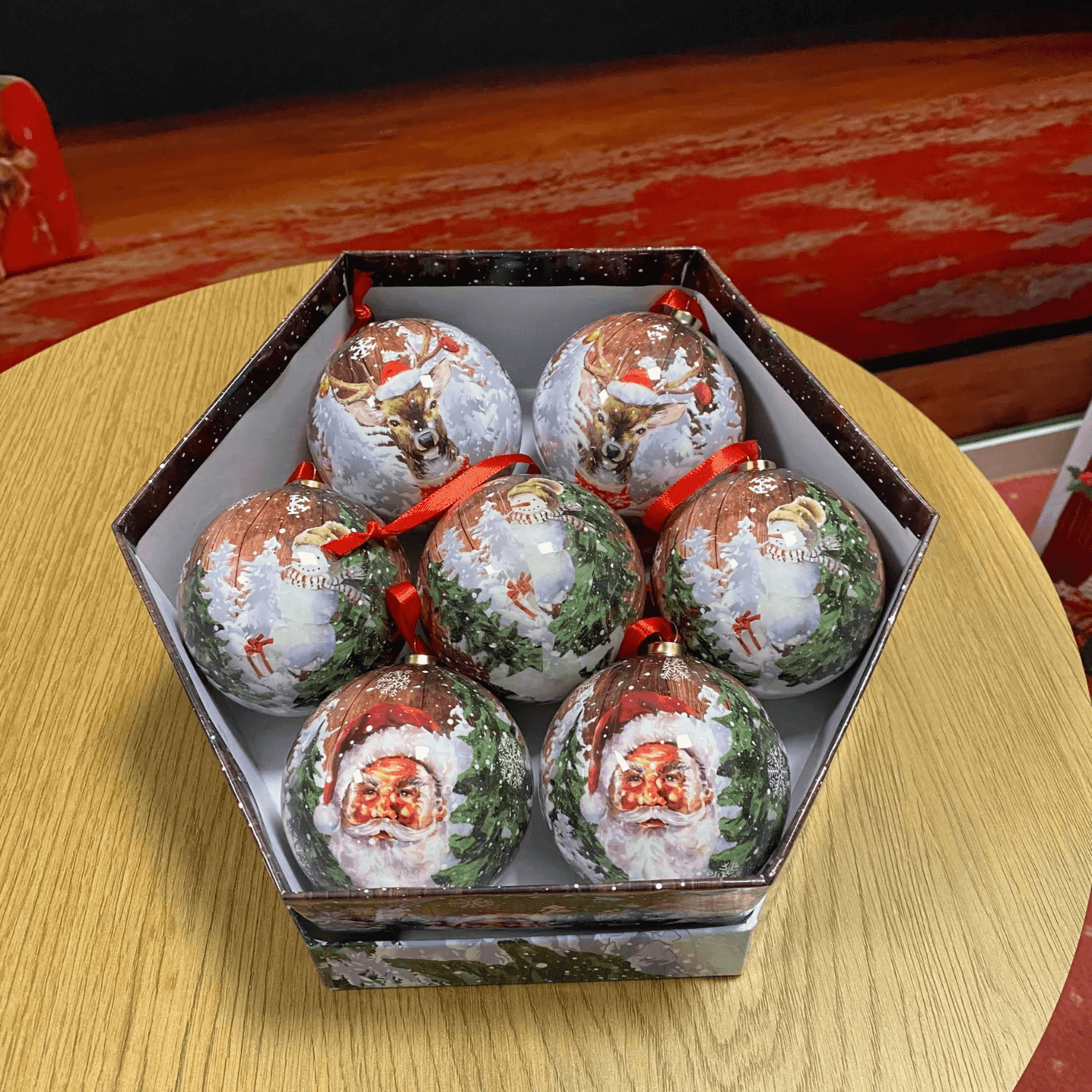 Комплект луксозни Коледни топки