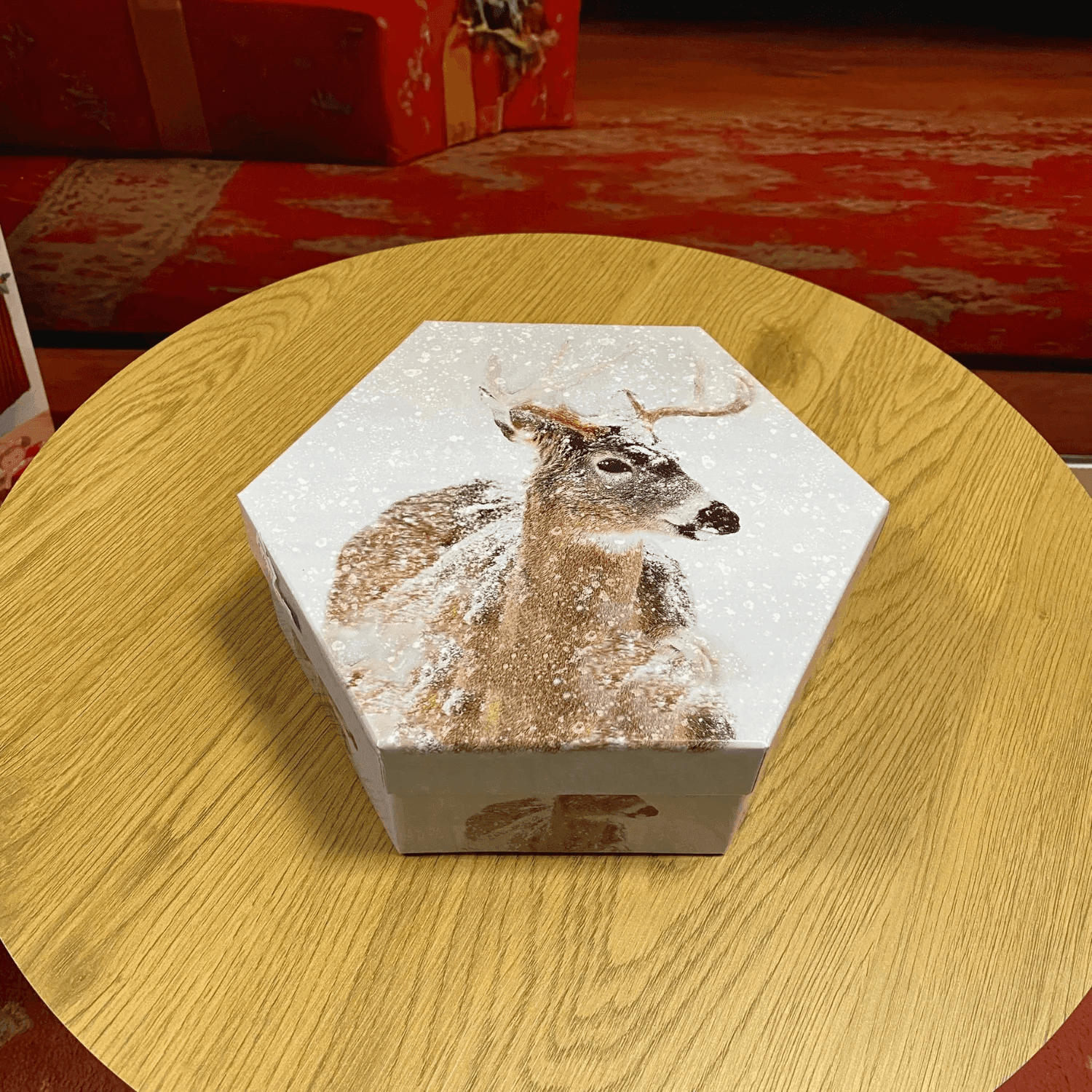 Комплект луксозни Коледни топки, Подаръчна кутия, 7бр, снимка 2