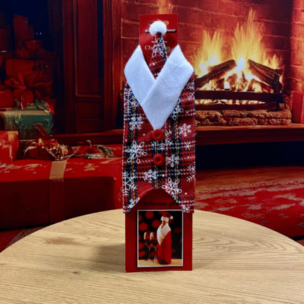 Коледно екипче за бутилка